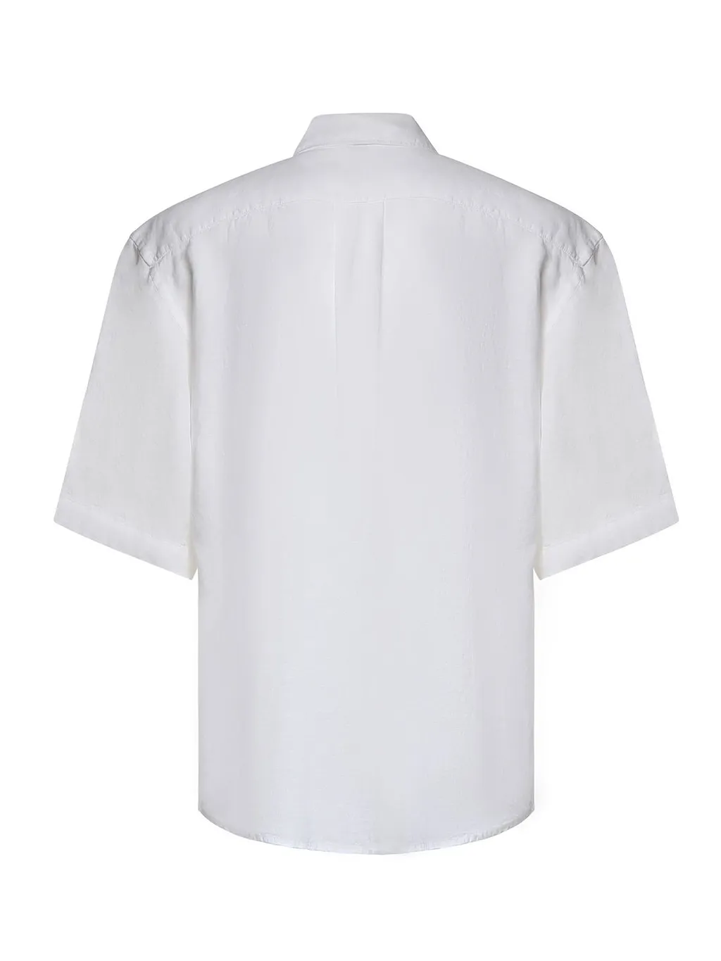 Grifoni Button-Up Curved Hem Shirt