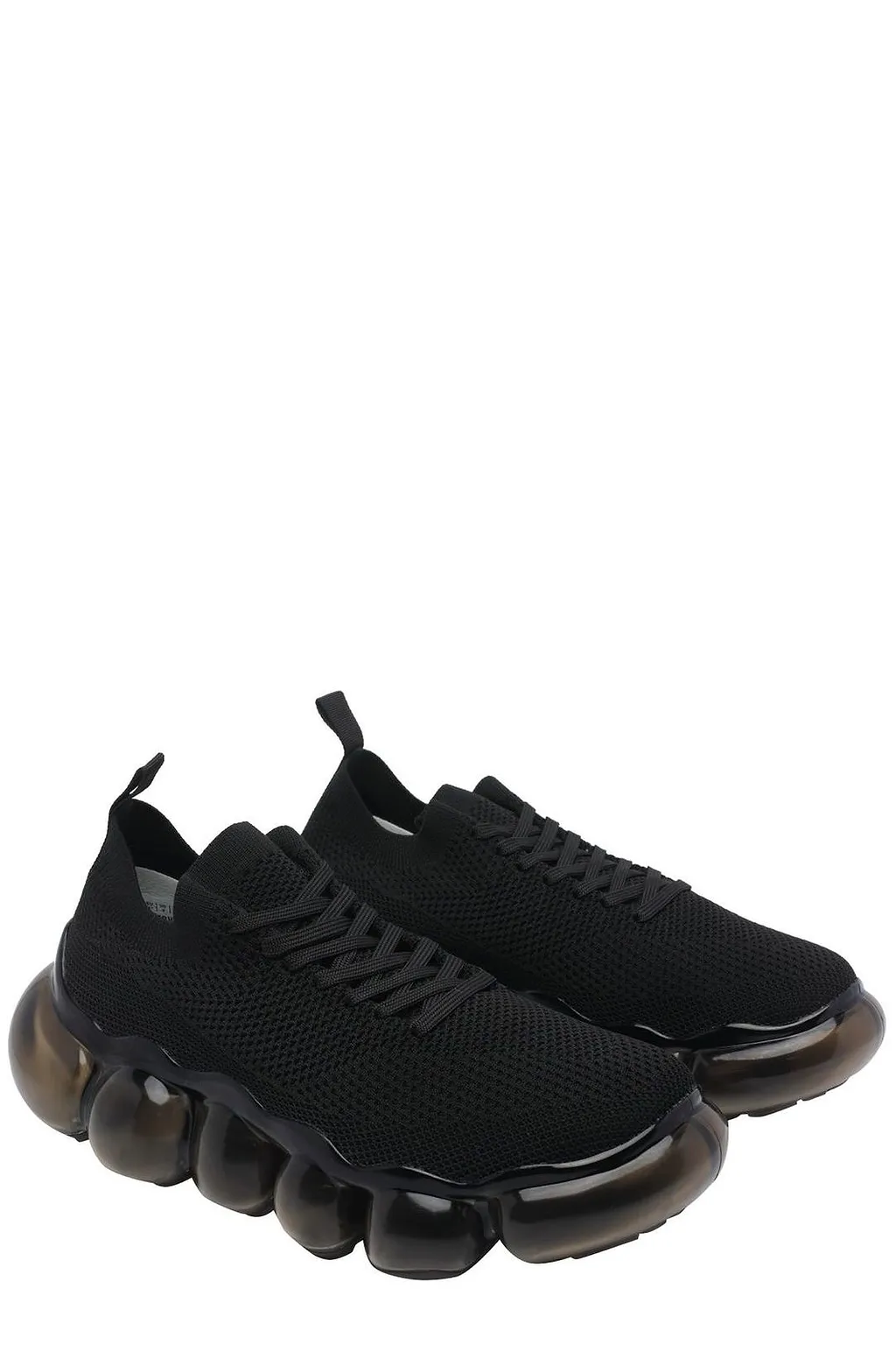 Grounds Bubble Sole Knit Low-Top Sneakers