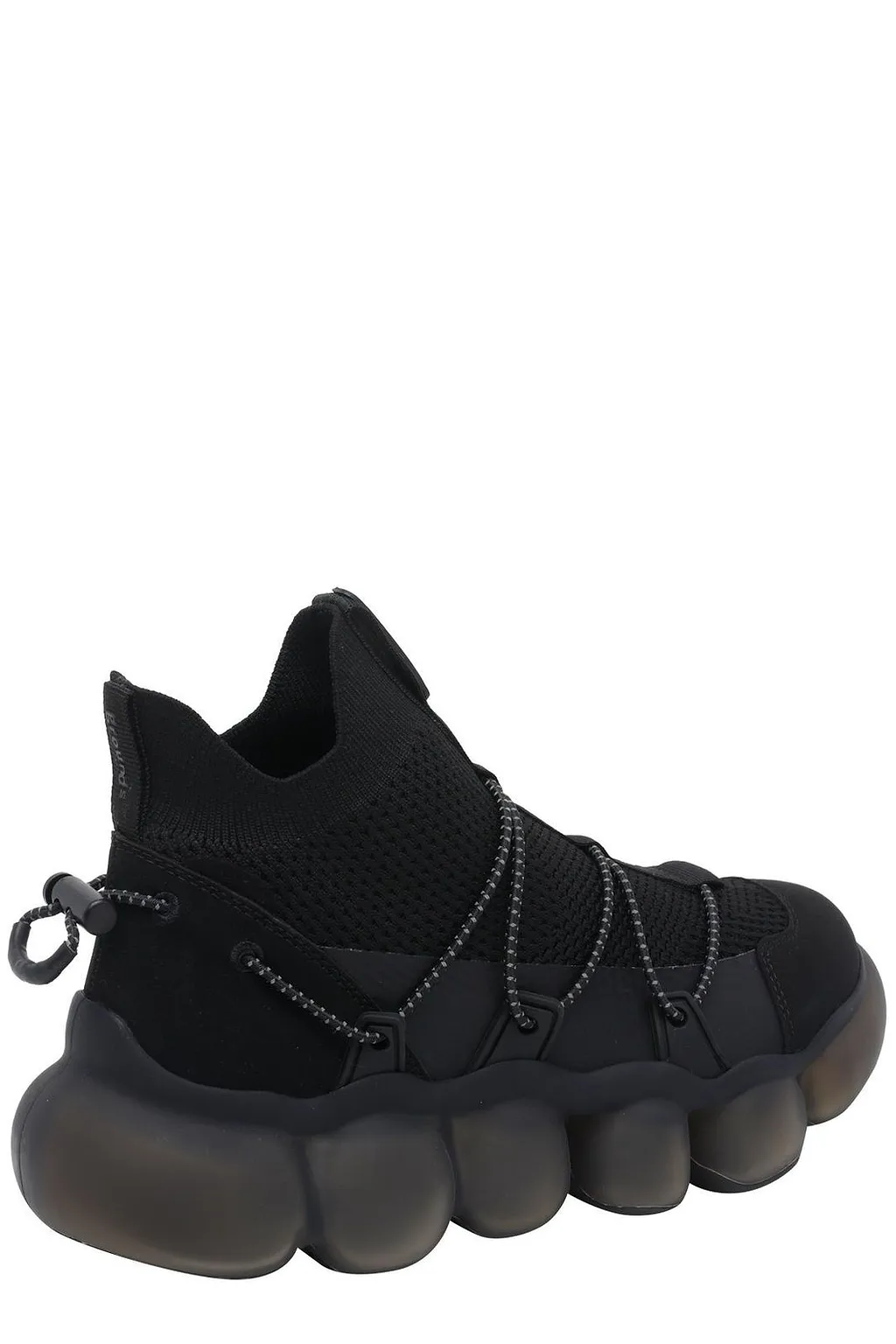Grounds Jewelry Stone High-Top Sneakers