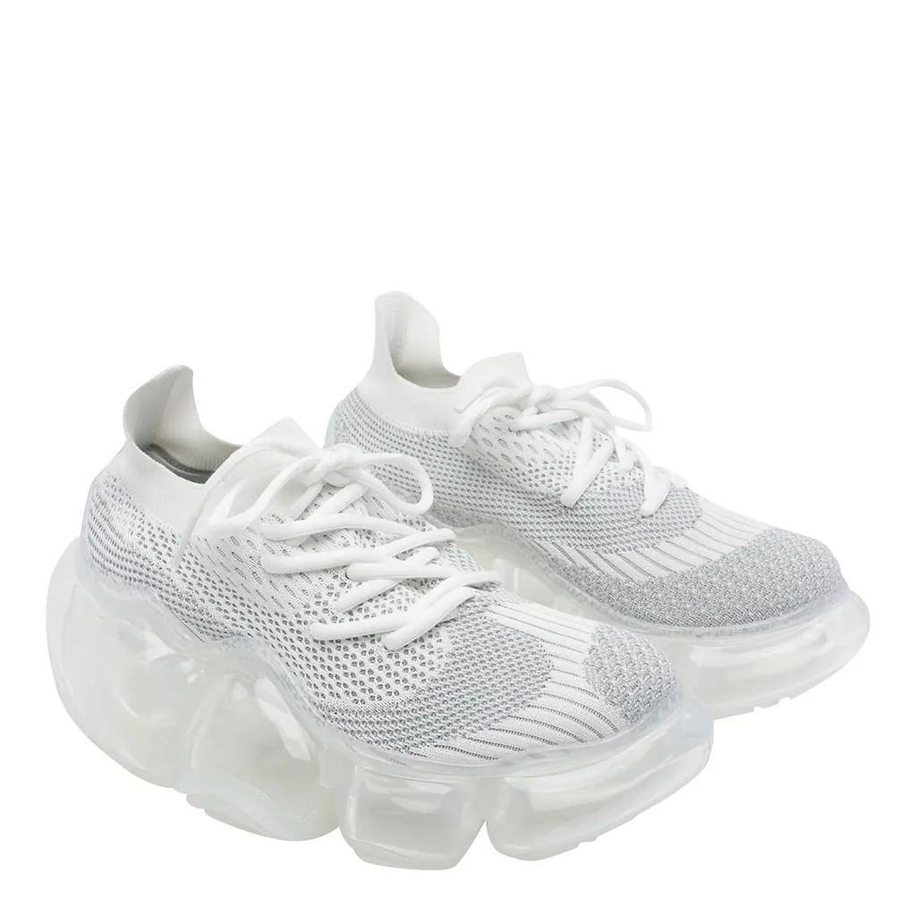 Grounds Moopie Knit Platform Low-Top Sneakers