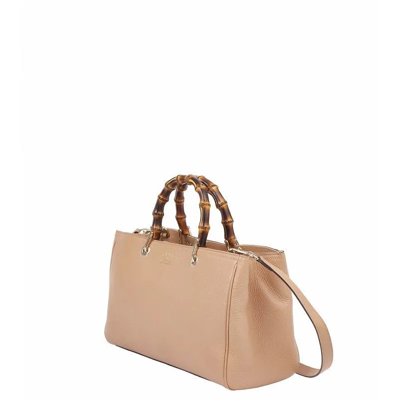Gucci Sienna Bamboo Top Handle Bag