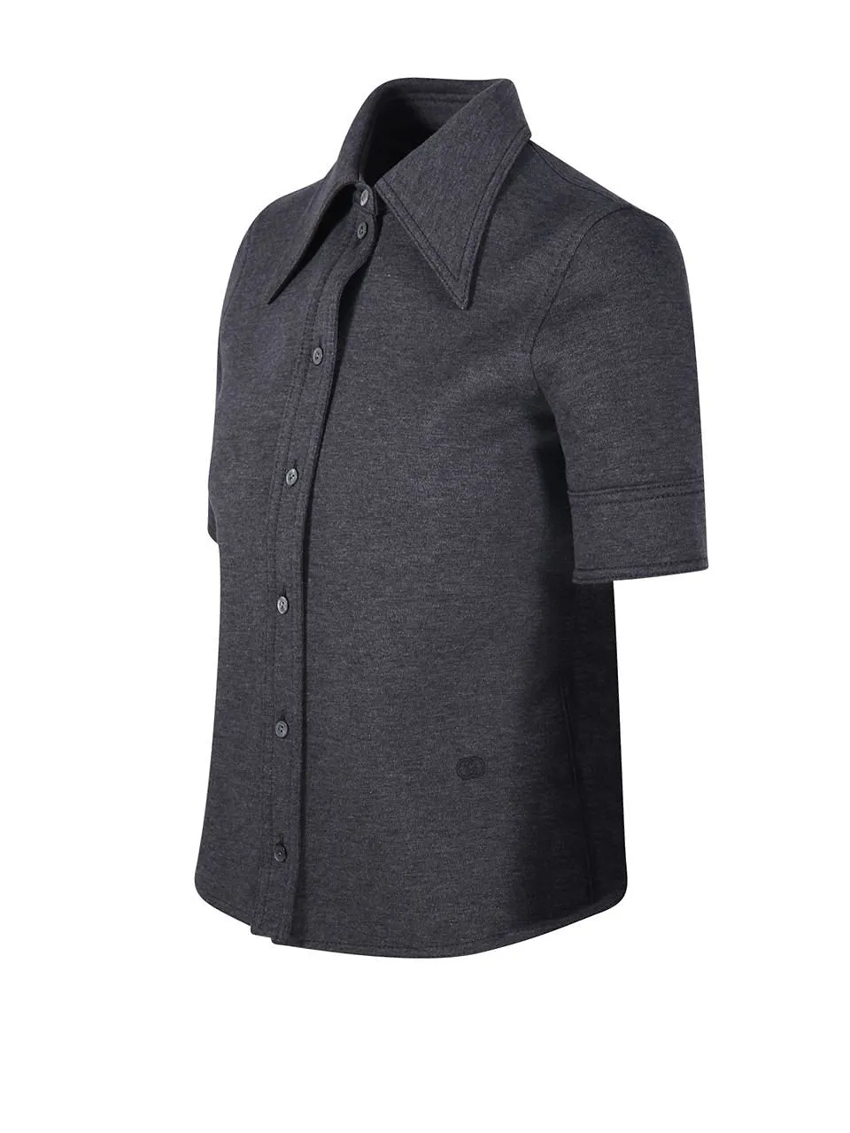 Gucci Collared Short-Sleeve Shirt