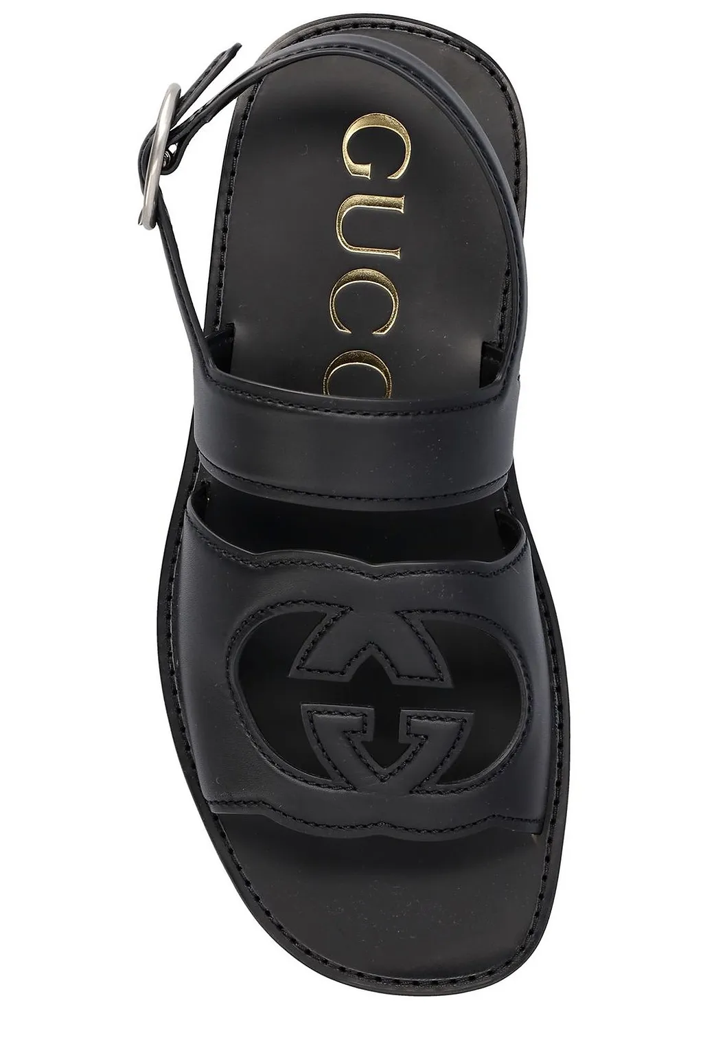 Gucci Cut-Out Detailed Interlocking G Sandals