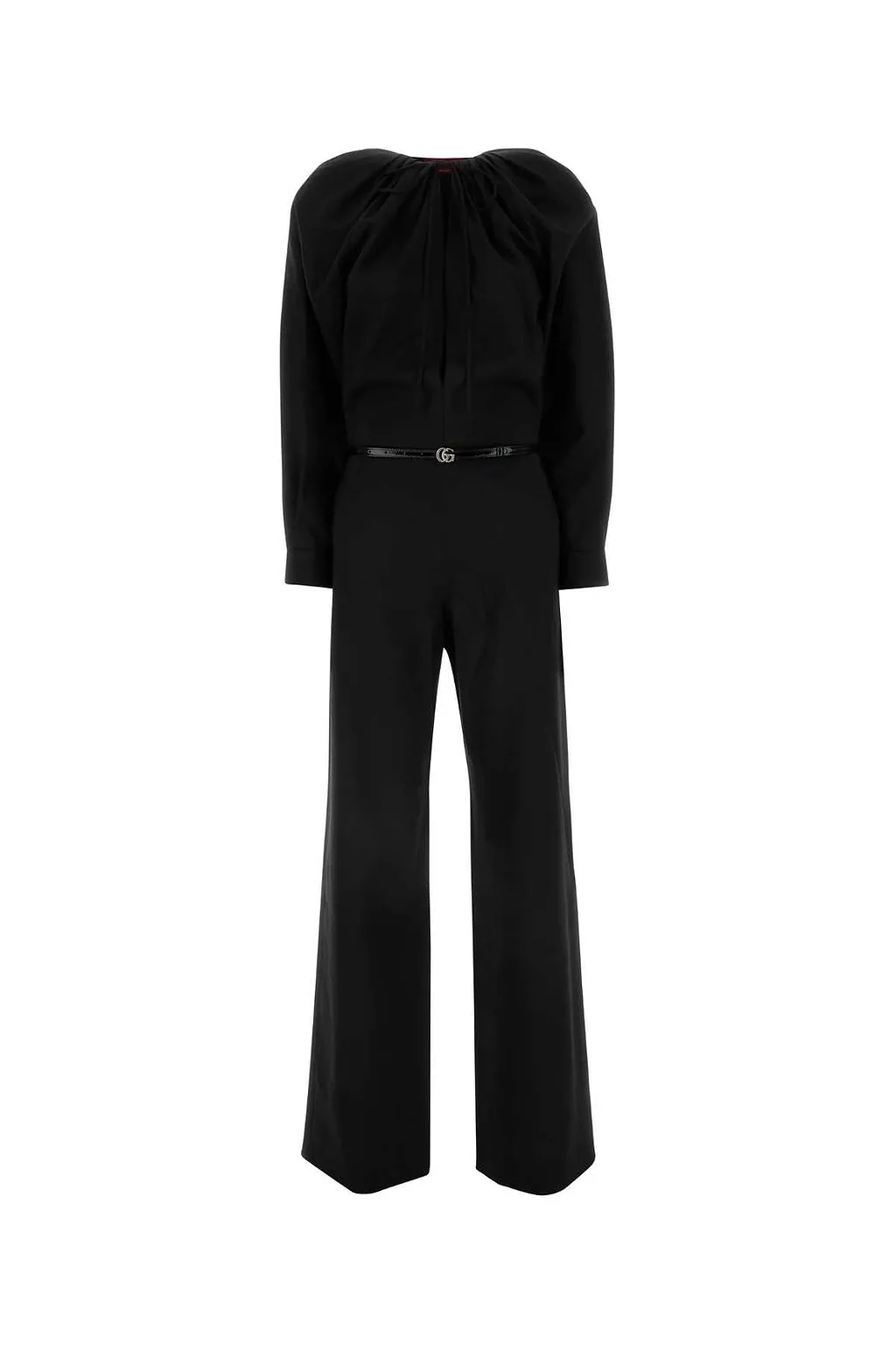 Gucci Double G Buckle Keyhole Neck Jumpsuit
