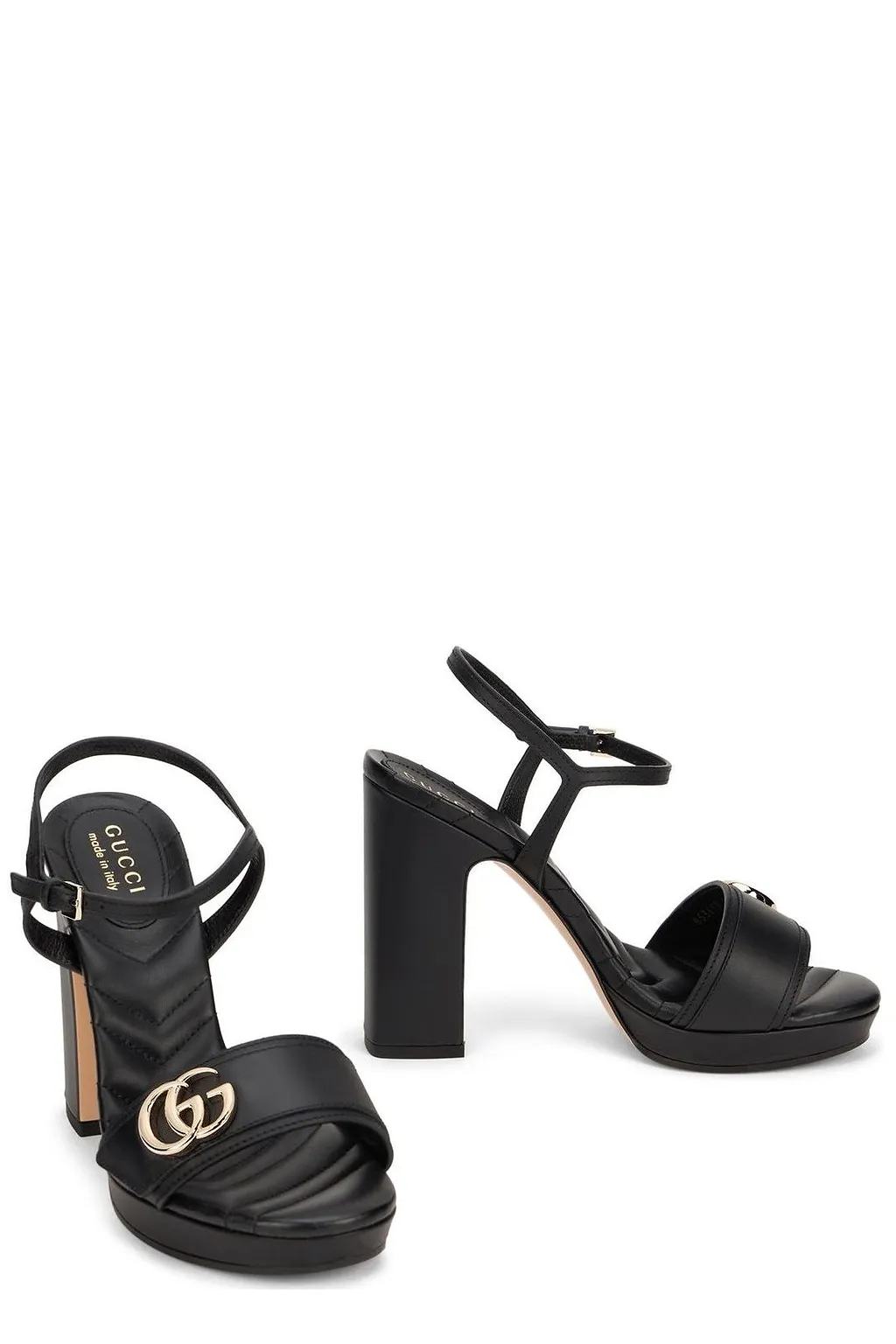 Gucci Double G Platform Sandals