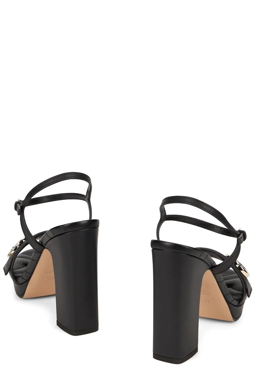 Gucci Double G Platform Sandals