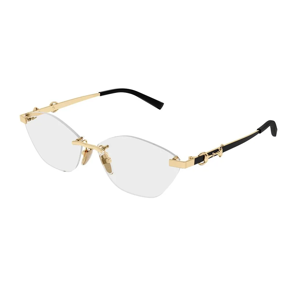 Gucci Eyewear Oval Frame Glasses