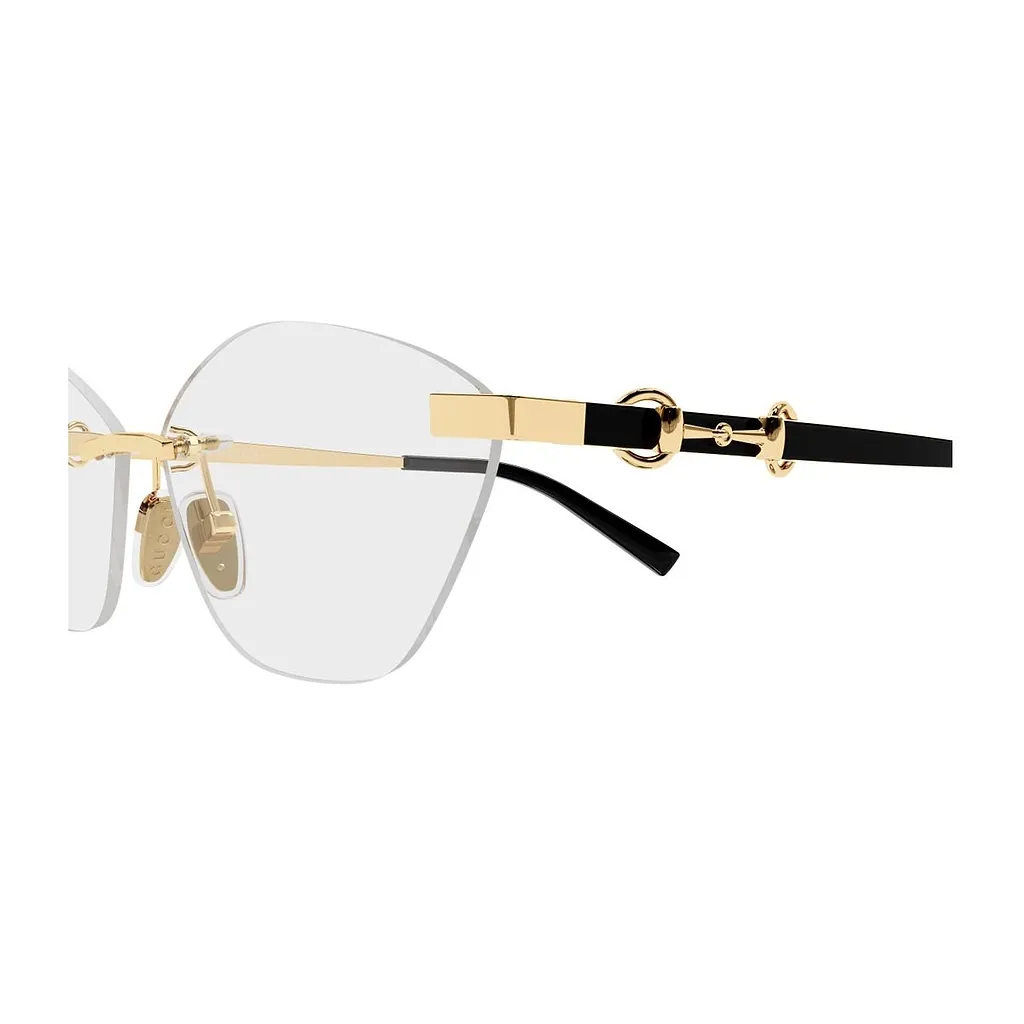 Gucci Eyewear Oval Frame Glasses