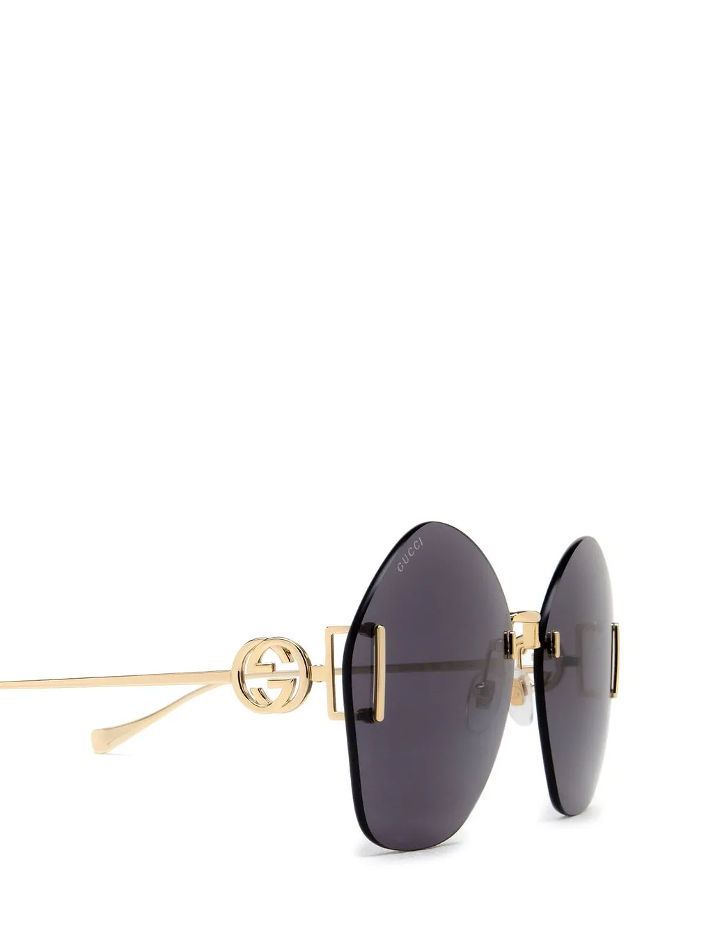 Gucci Eyewear Oval Frame Sunglasses