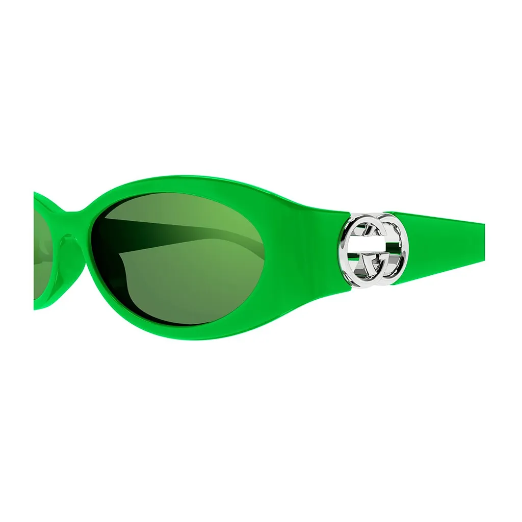 Gucci Eyewear Oval Frame Sunglasses