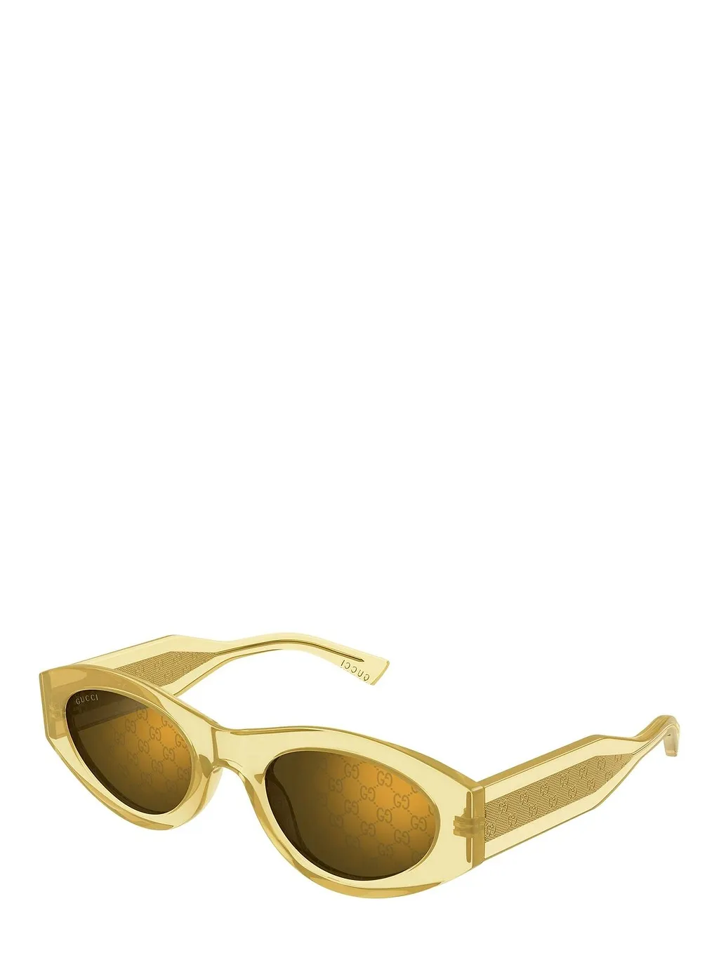 Gucci Eyewear Oval Frame Sunglasses