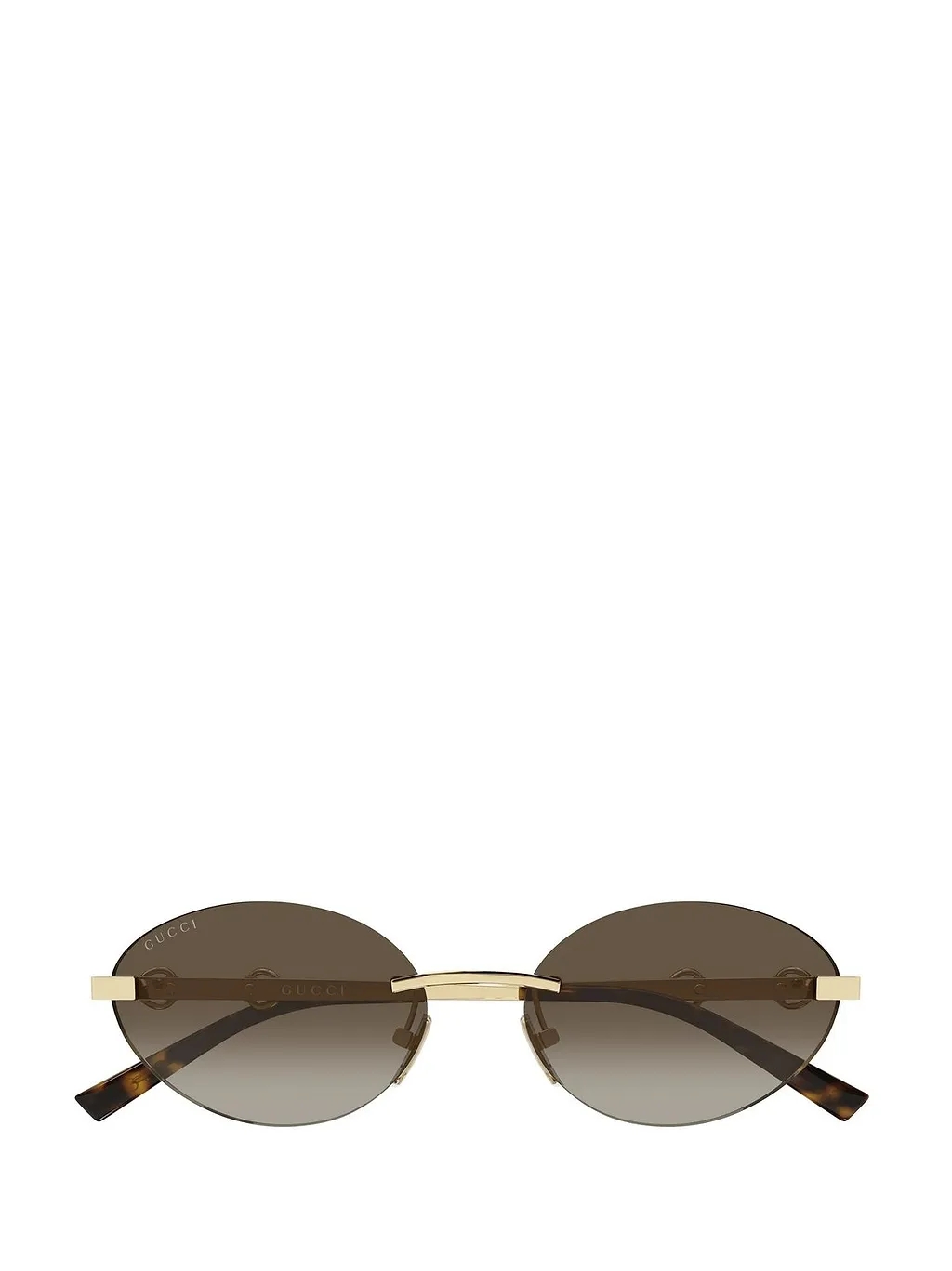 Gucci Eyewear Oval Frame Sunglasses