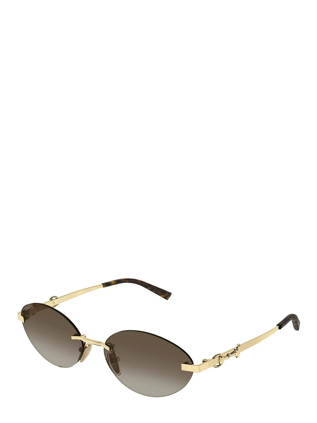 Gucci Eyewear Oval Frame Sunglasses