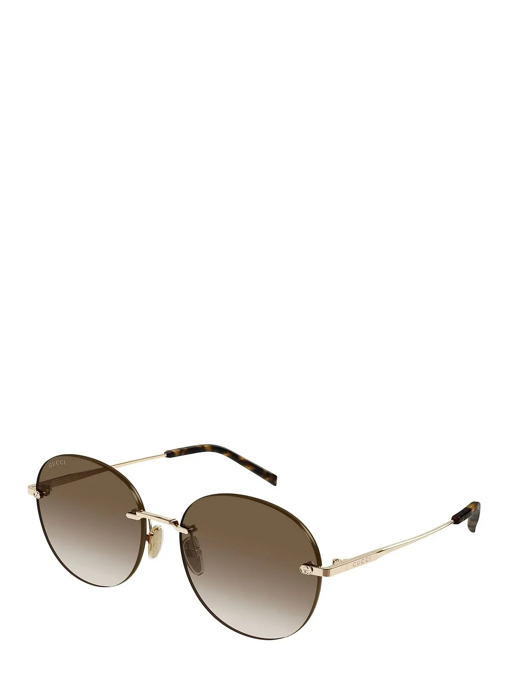 Gucci Eyewear Oval Frame Sunglasses