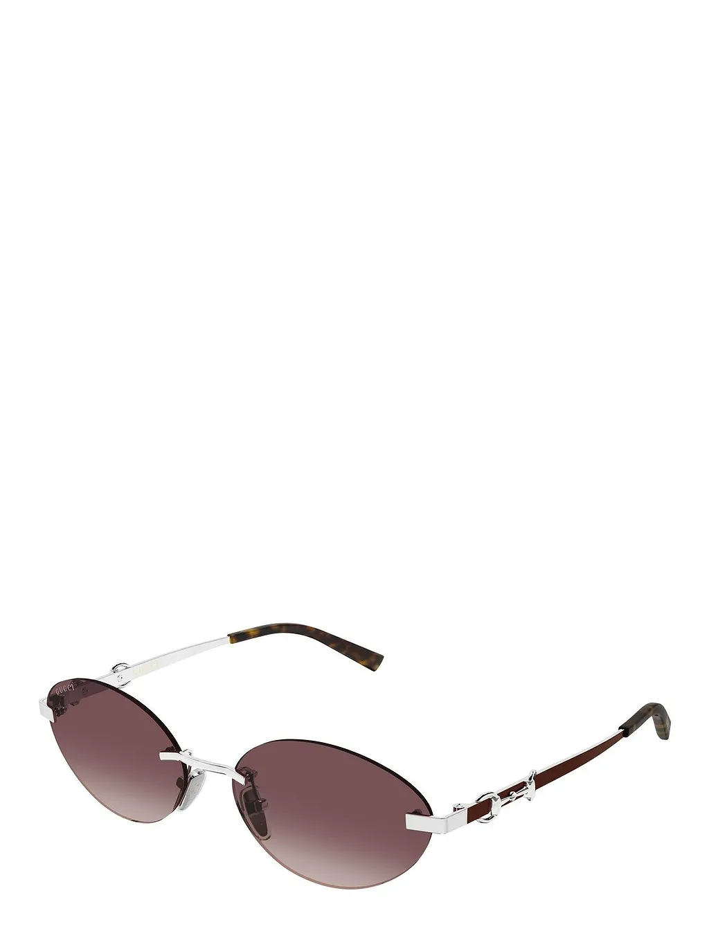 Gucci Eyewear Oval Frame Sunglasses
