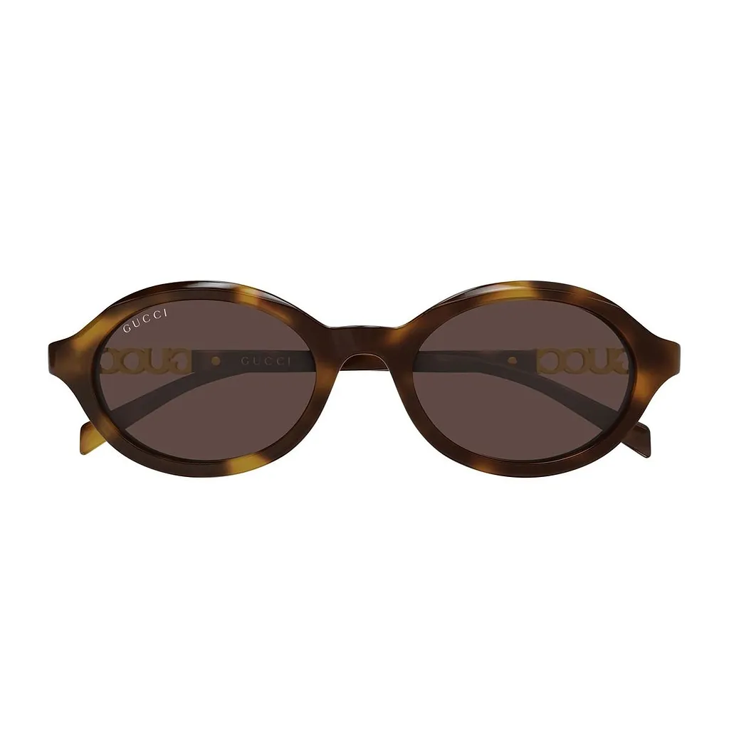Gucci Eyewear Oval Frame Sunglasses
