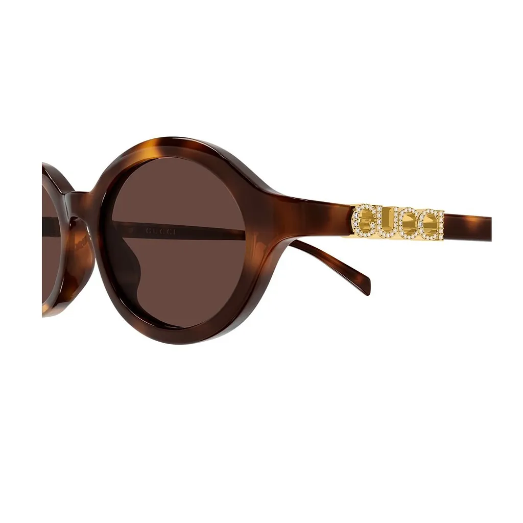 Gucci Eyewear Oval Frame Sunglasses