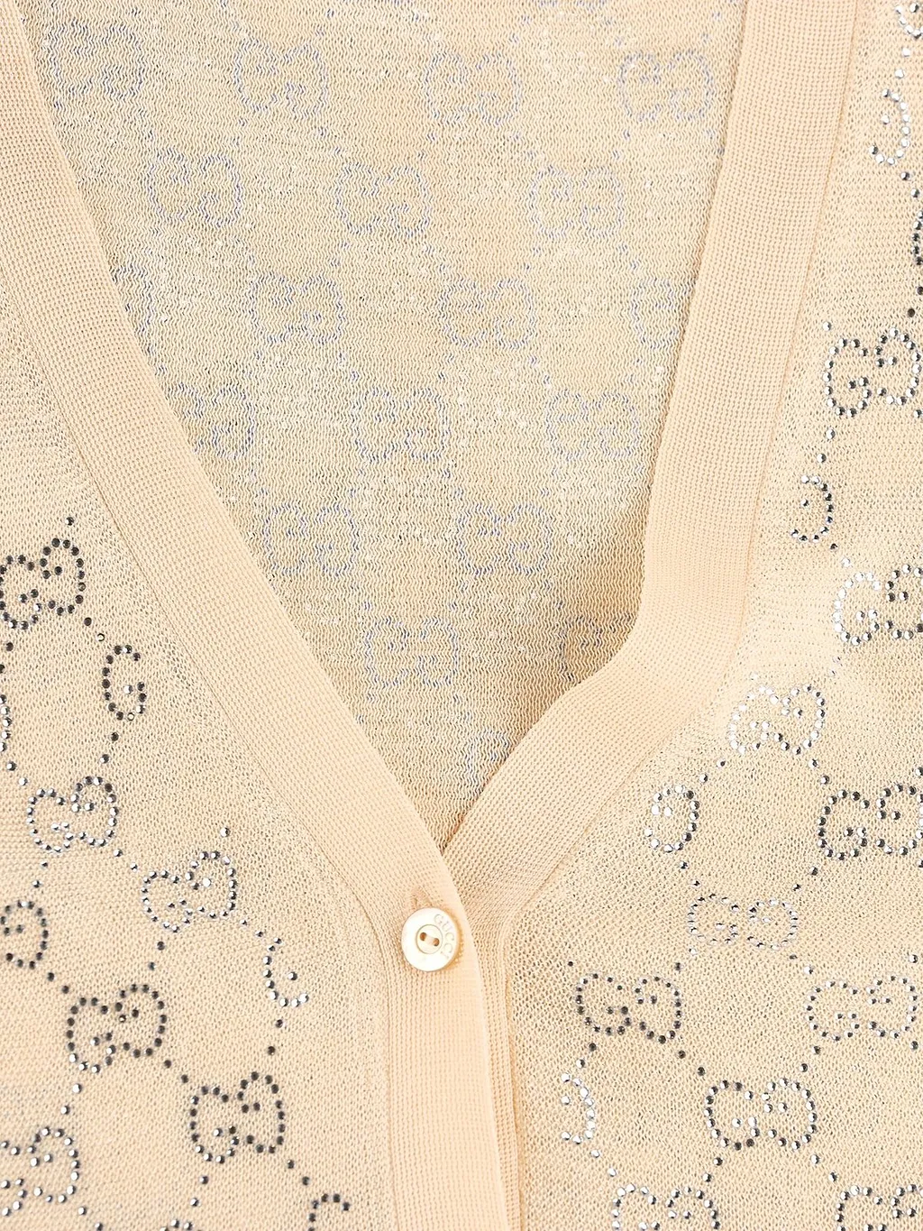 Gucci Gg Embellished Cardigan