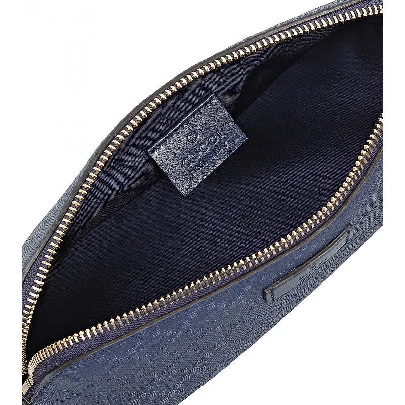 Gucci Embossed Logo Zipped Cosmetic Case