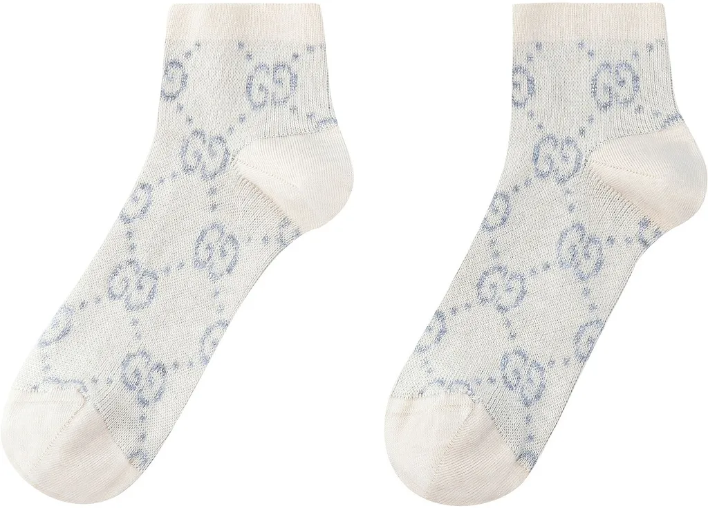 Gucci Gg Lamé Socks