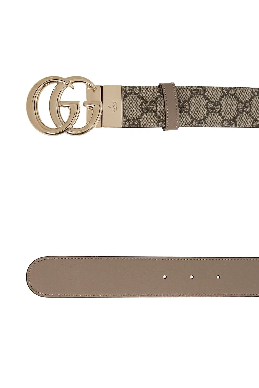 Gucci Gg Supreme Buckle Belt