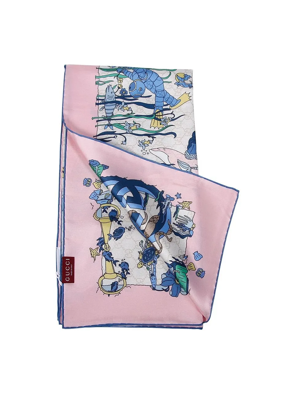 Gucci Graphic Print Scarf