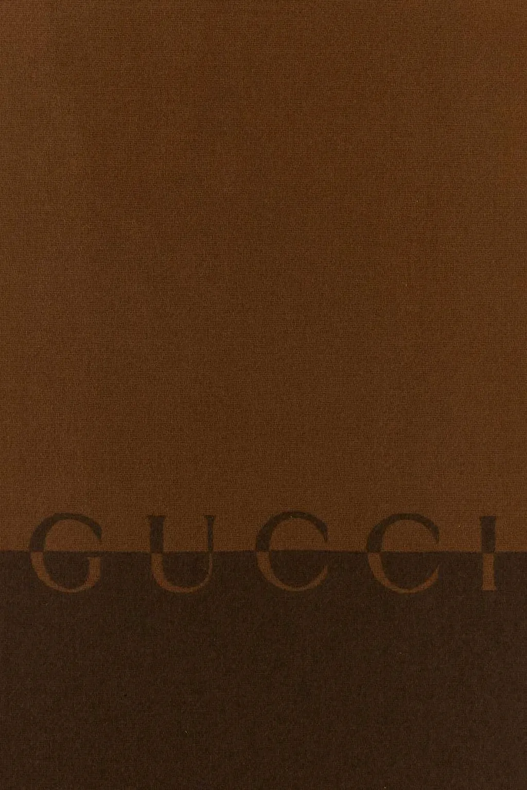 Gucci Gucciparf Logo Fringed Scarf