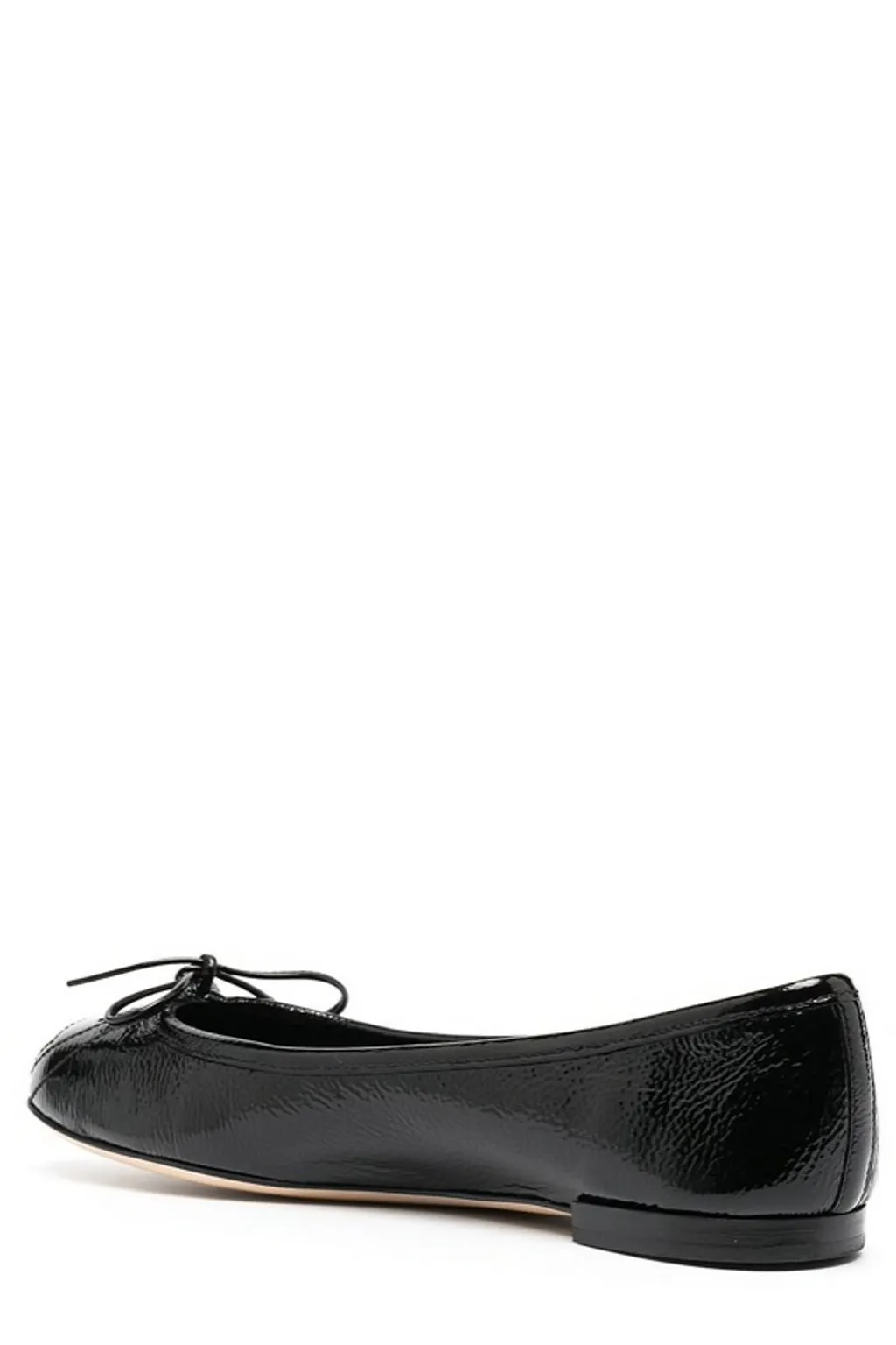 Gucci High Shine Bow Ballet Flats