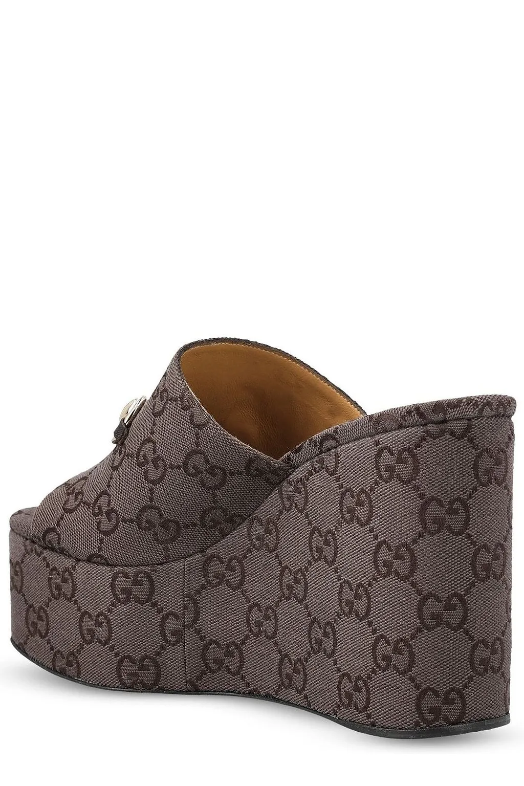 Gucci Horsebit Wedge Sandals