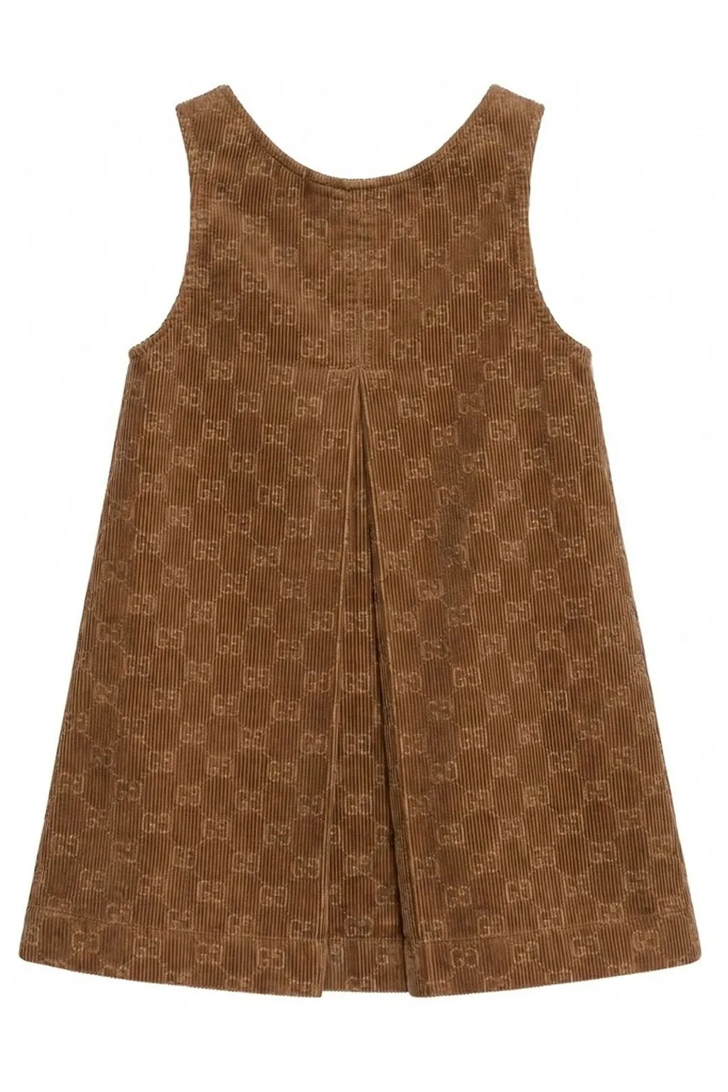 Gucci Kids Corduroy Sleeveless Dress