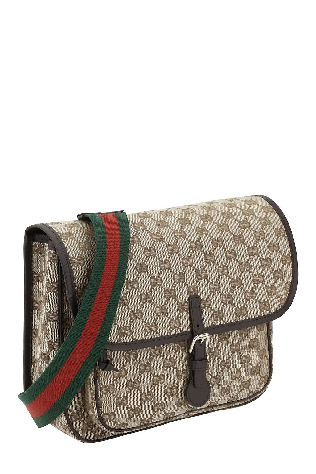 Gucci Kids Gg Foldover Top Messenger Bag