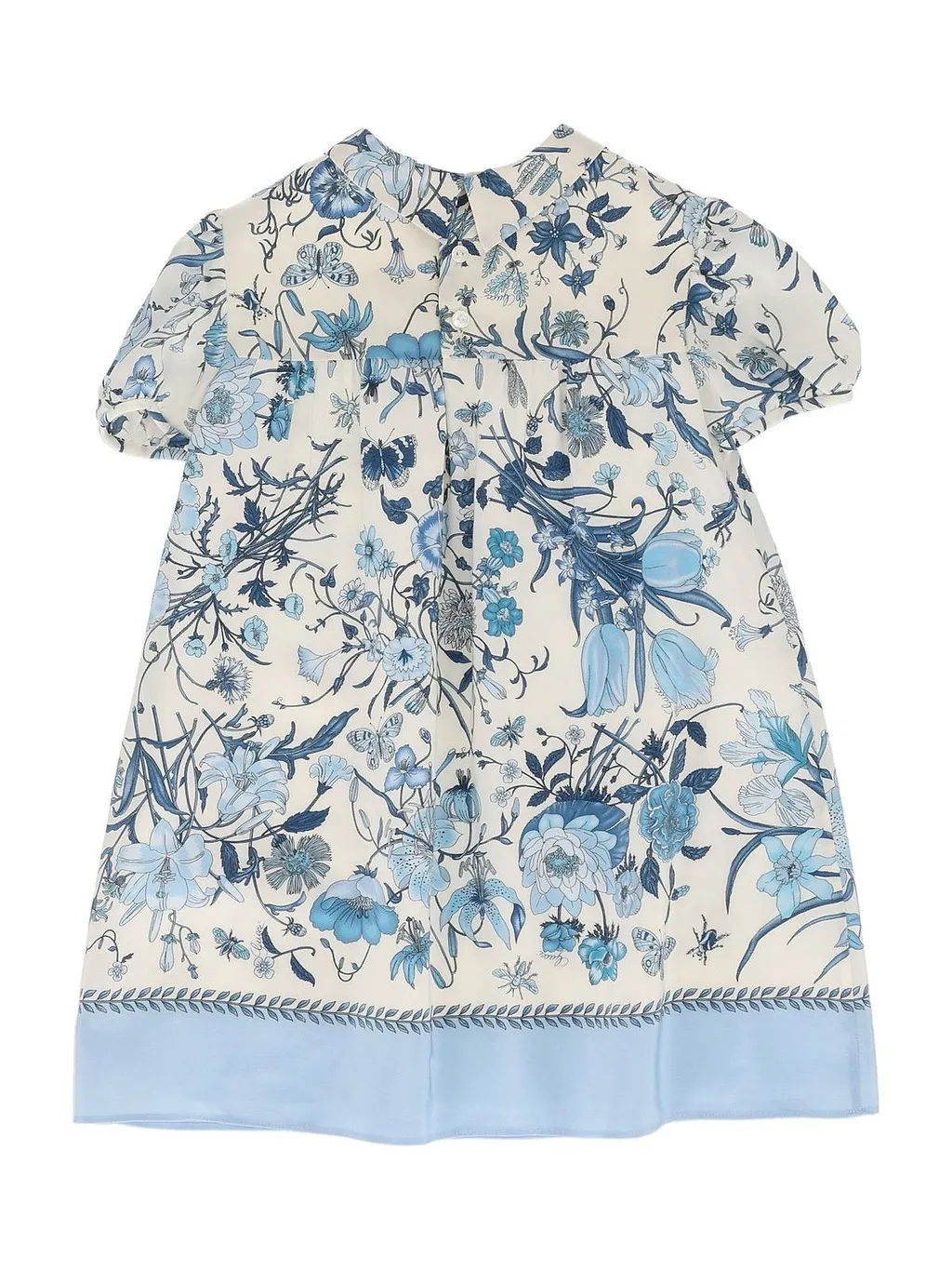 Gucci Kids Printed CrÊPe De Chine Dress