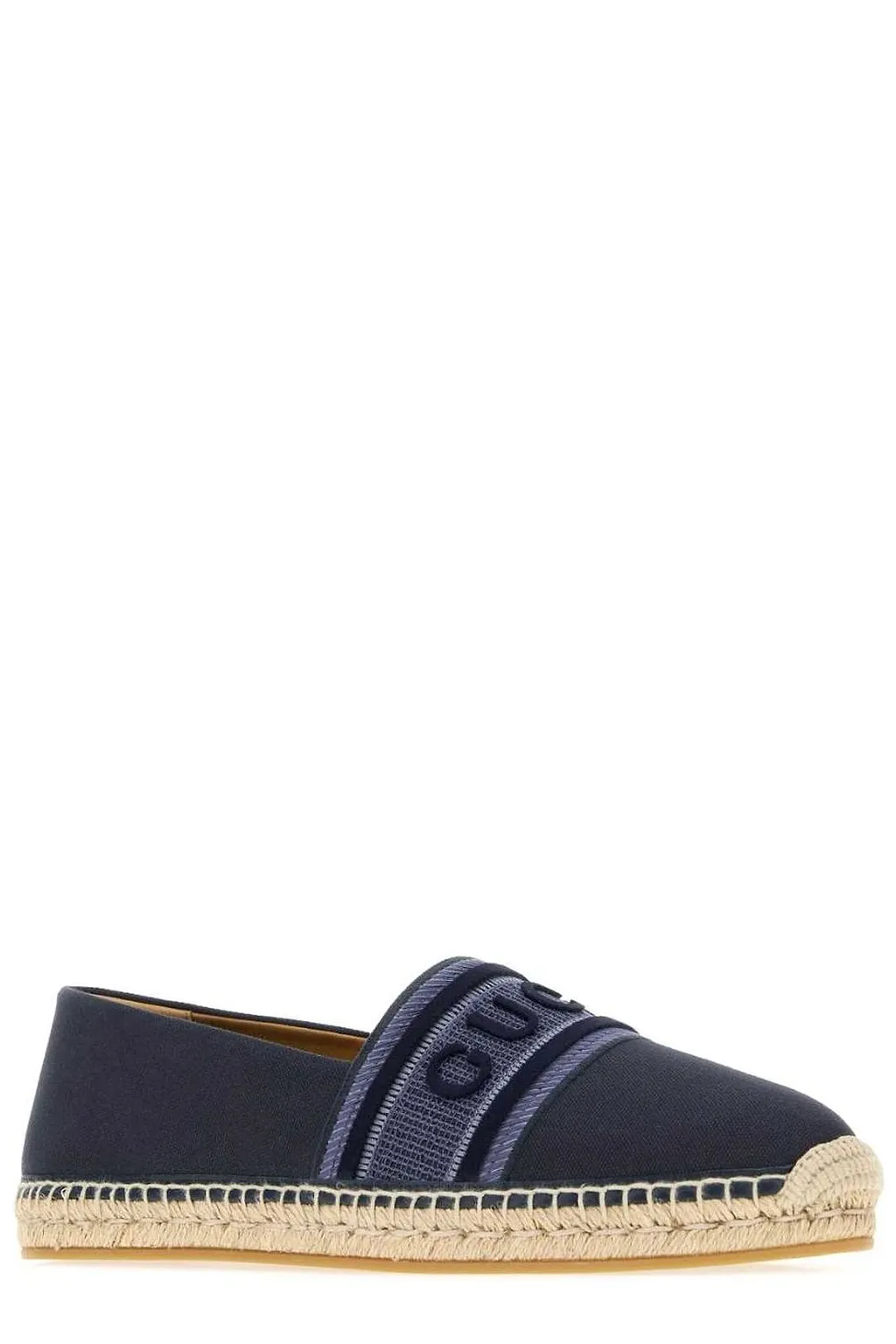 Gucci Logo Embroidered Espadrilles