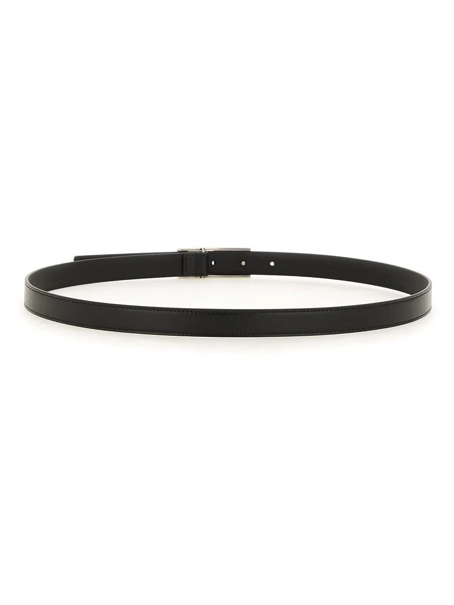 Gucci Logo Engrave Buckle Belt