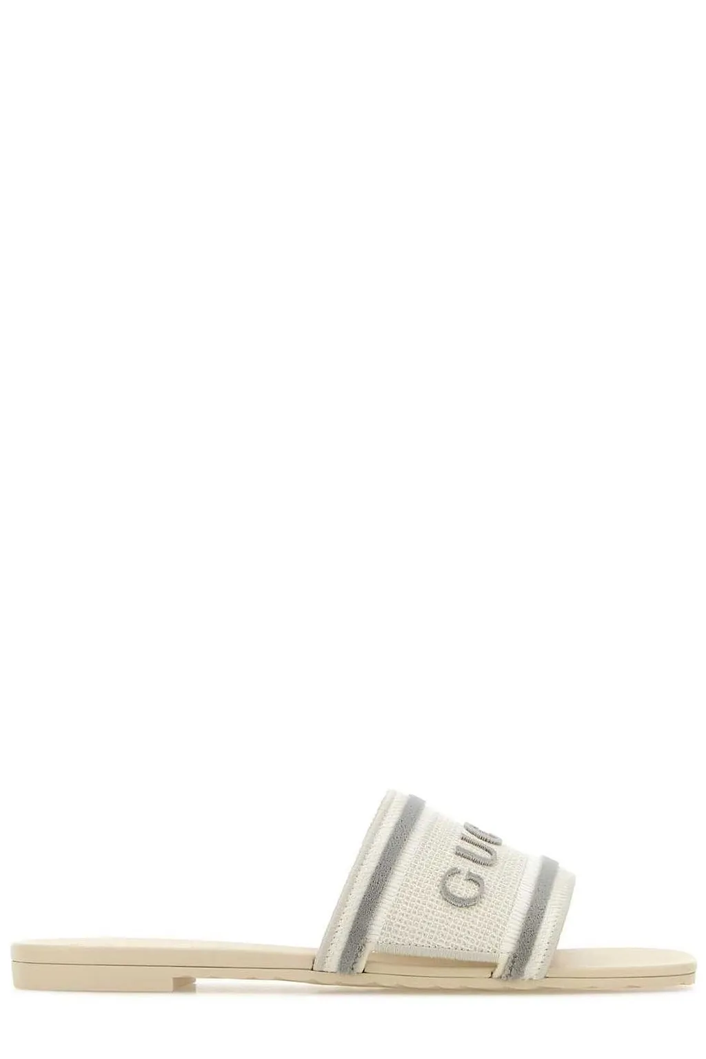 Gucci Logo Lettering Slip-On Slides