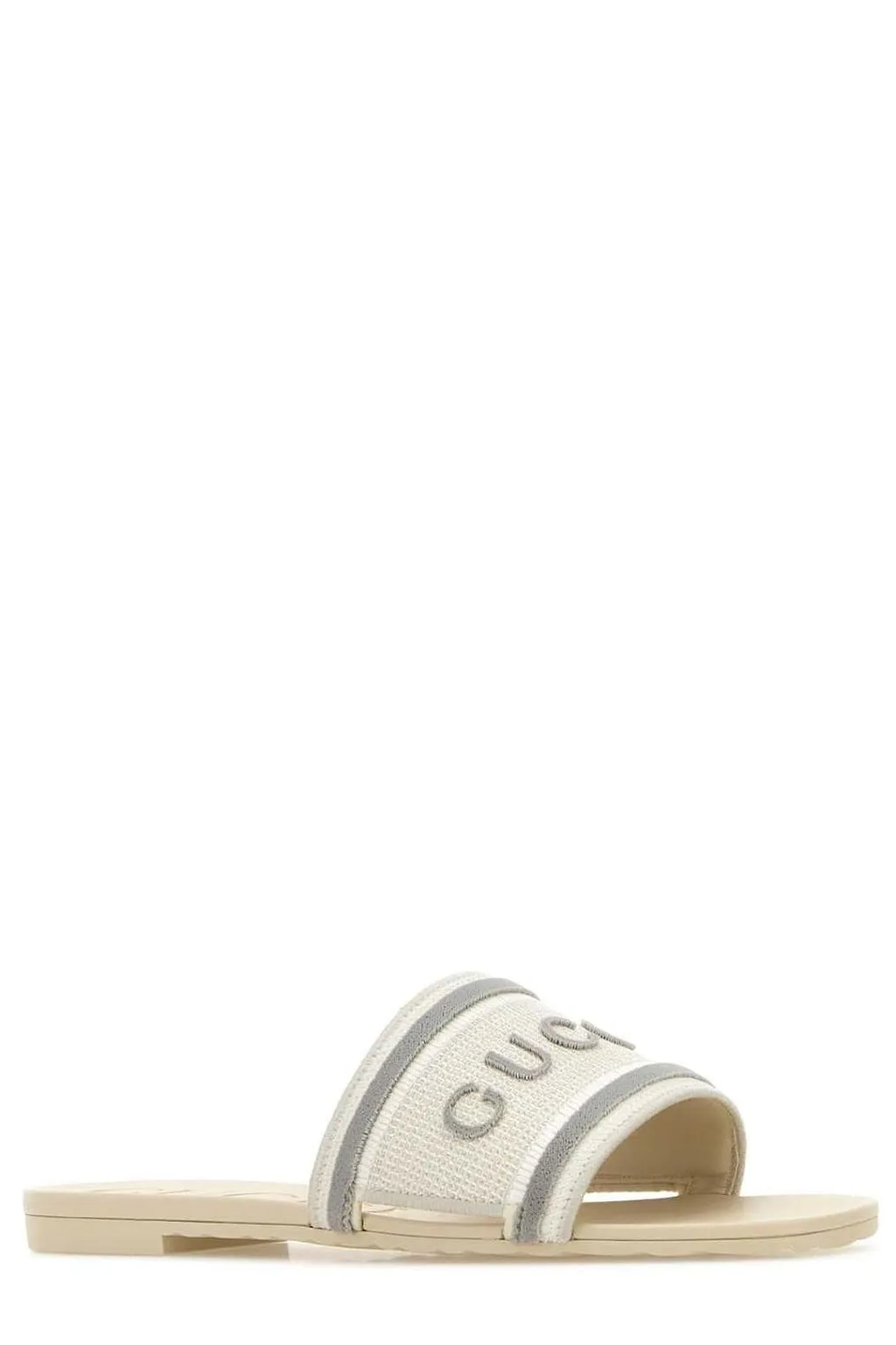 Gucci Logo Lettering Slip-On Slides