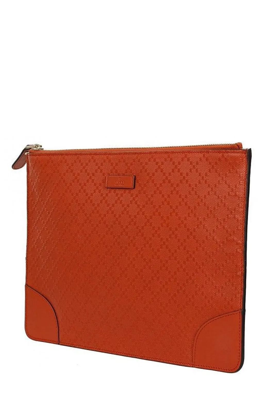 Logo Patch Zip-Up Pouch