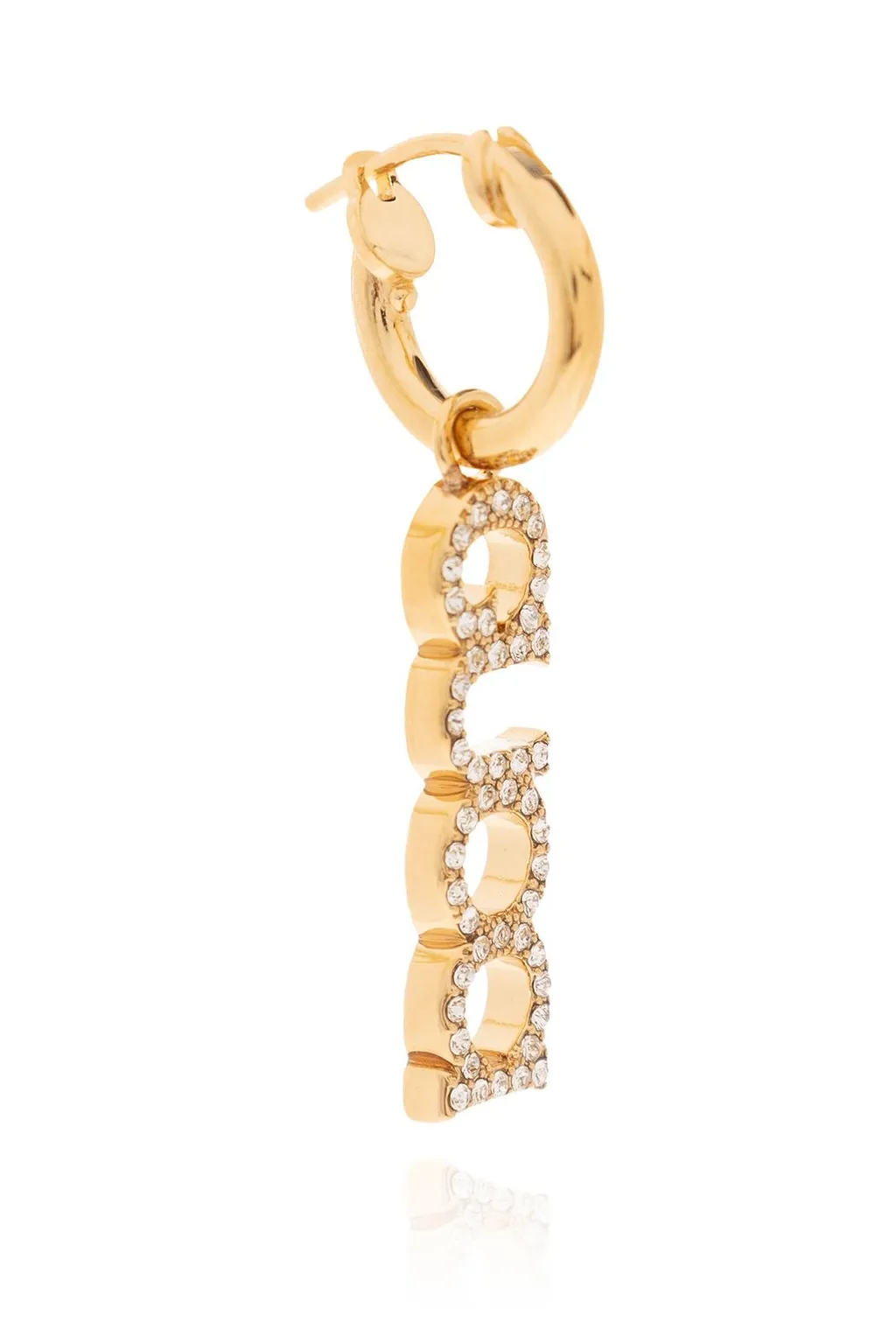 Gucci Logo Plaque Embellished Mono Earring