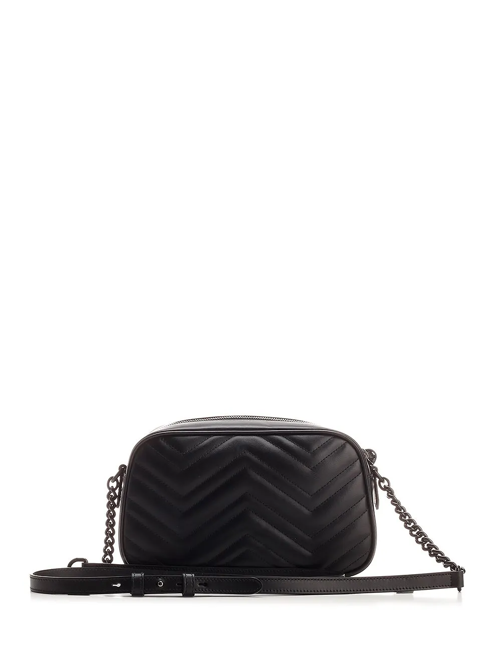 Gucci Logo Plaque Small Marmont Shoulder Bag