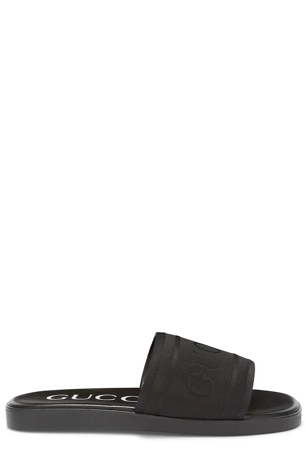 Gucci Logo Strap Slide Sandals