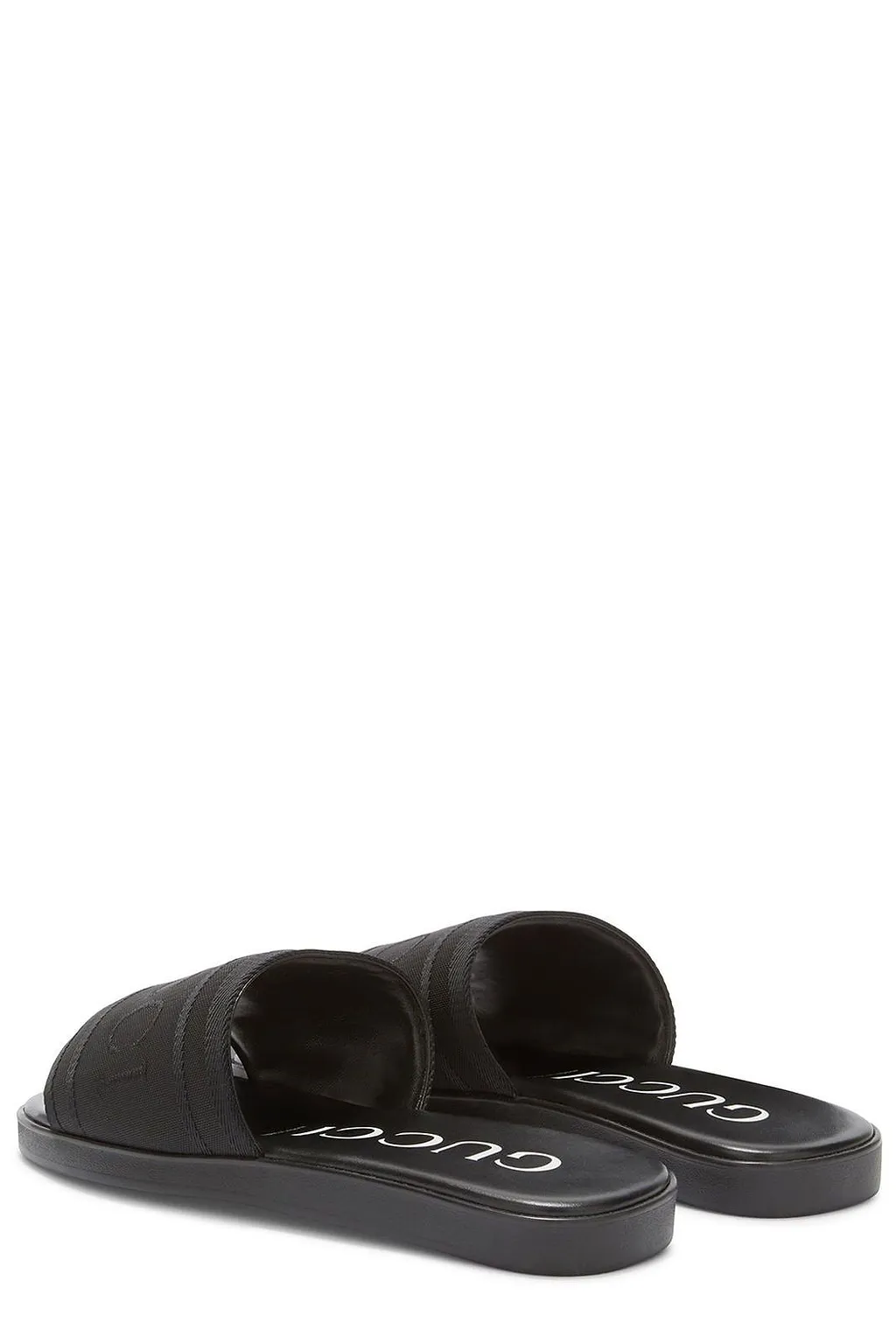 Gucci Logo Strap Slide Sandals
