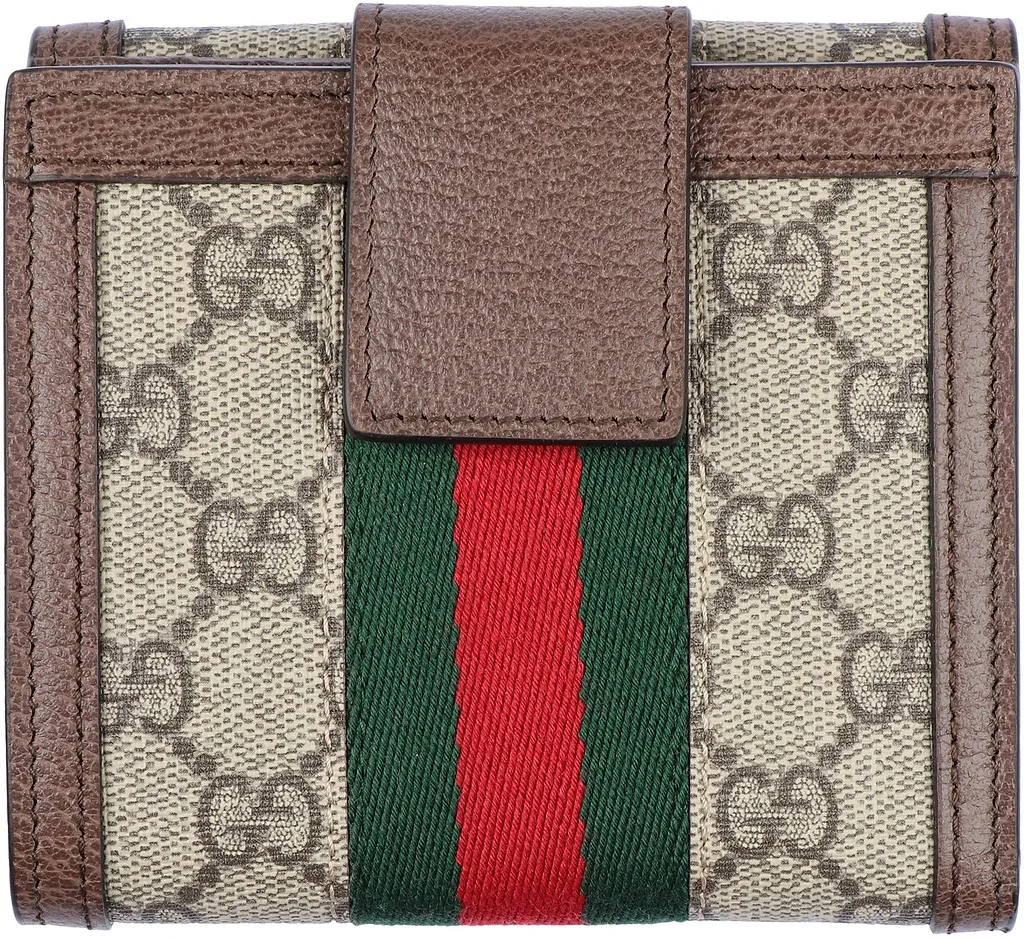 Gucci Ophidia Gg Snap Buttoned Wallet