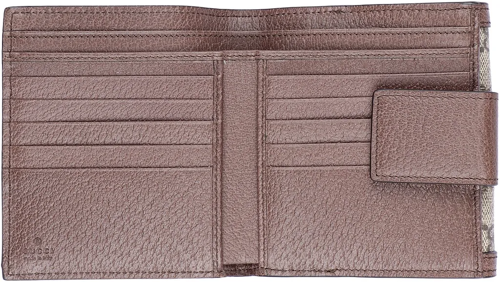 Gucci Ophidia Gg Snap Buttoned Wallet