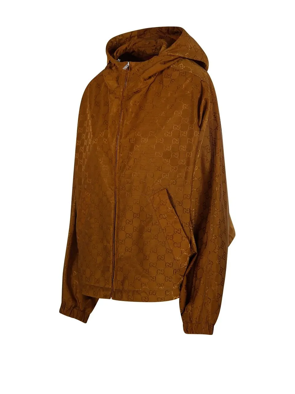 Gucci Monogrammed Zip-Up Jacket