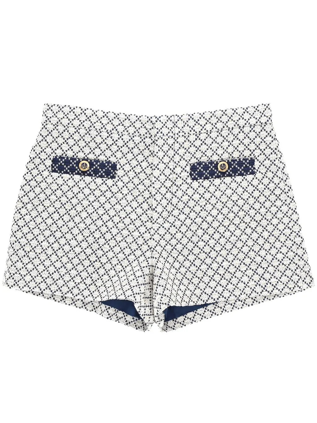 Gucci Patterned Button-Detail Shorts
