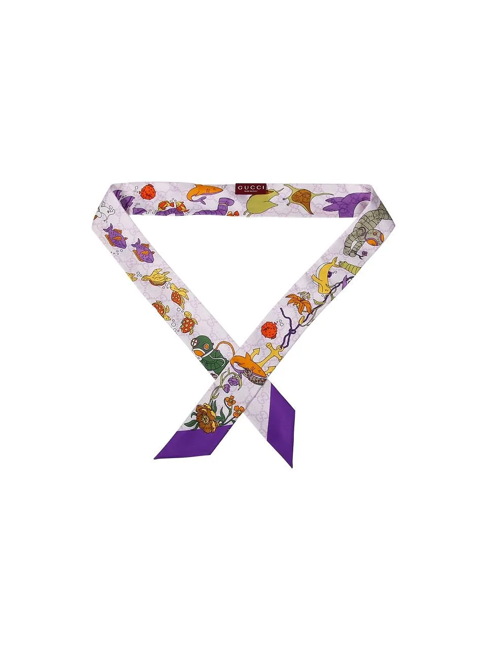 Gucci Printed Ribbon