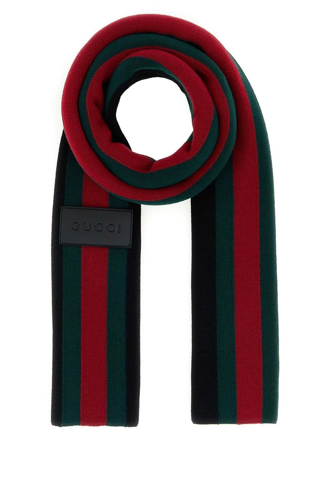 Gucci Striped Jacquard Scarf