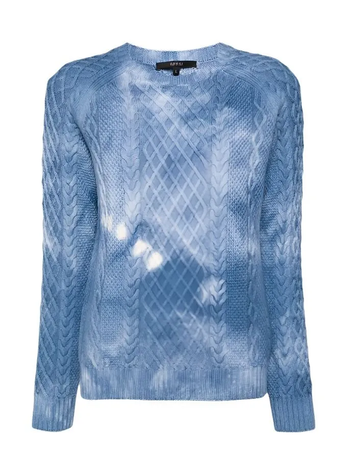 Gucci Tie Dyed Crewneck Jumper