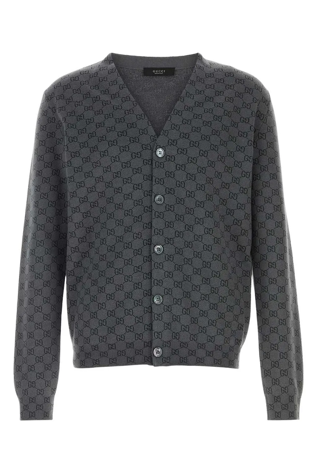 Gucci V-Neck Knitted Cardigan