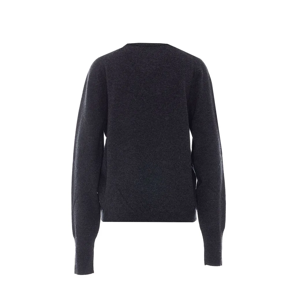 Gucci V-Neck Knitted Sweater